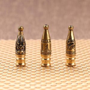 Multiple Styles Portable Removable Filter Tobacco Cigarette Smoking Tube Handpipe Innovative Design Brass Mouthpiece Holder Pipes Tips DHL