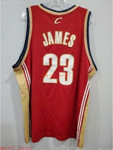 Custom Stitched Rare LeBron James 23 Rookie Jersey XS-6XL Mens Throwbacks Basketball jerseys Cheap Men Women Youth