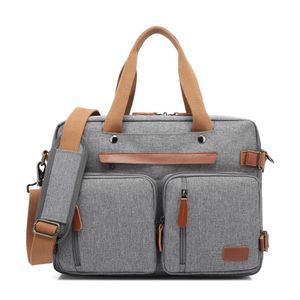 CoolBELL Convertible Backpack Messenger Shoulder Bag Laptop Case Handbag Business Travel Rucksack Fits 15.6/17.3 Inch Laptop 201118