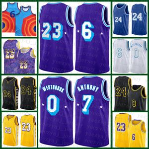 23 6 LBJ Mens Russell 0 Westbrook Youth Kids Anthony 3 Davis Basketball Jersey Carmelo 7 Anthony Billiga 32 J White