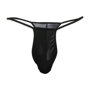 メンズGストリングゲイの男性下着ホムブルトンTバックThin Low-Waisted Underpants for Mens Sexy Comfortion 2021Jan1