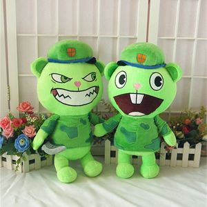 Happy Tree Friends Anime Plush Dolls HTF Flippy плюшевые игрушки 40 см 201204