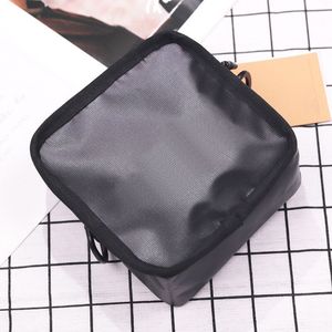 Moda Shoulder Bag para as Mulheres Homens Messenger Bags Waterproof Casual Bag Mobile Phone quadrado pequeno saco de 18 * 18 * 7 centímetros