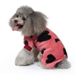 Abbigliamento per cani Regno Unito Mucche per animali domestici Pigiama mimetico a pois Tute per gatti Cuccioli morbidi Vestiti natalizi Costumi 5495 Q2