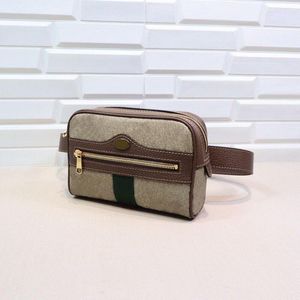Klassisk minibrun bokstavsduk med äkta läder kvinnors axelväska s väskor kvinnor handväska porslin crossbody