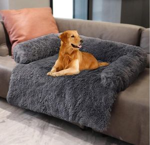 Kennels hundar katter säng mats soffa lock för hund soffa stil lyxig matta för husdjur vattentät foder och nonskid botten perfekt på husdjur crate katt bur eller i bilen