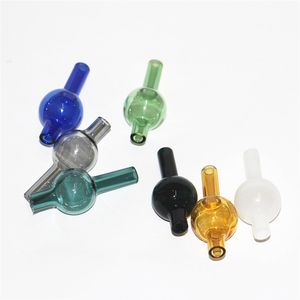 smoking wholesale Glass Carb Cap for 10mm 14mm 18mm Male Female Thermal Quartz Banger Nail Oil Rigs Water Pipes Carbs Caps bucket