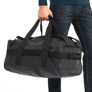 50l Wodoodporna plecak Duffle Heavy Duty Cabrio Duffle Torba z plecakami na siłownię, sport, podróże, czarny Q0705