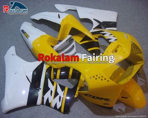 For Honda CBR900RR 919 1998-1999 Yellow White Motorcycle CBR919 CBR 900 98 99 1998 1999 Fairing Kit Body Work ABS Fairings