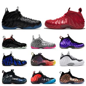 Wholesale foam gym for sale - Group buy Designer Basketball Shoes penny hardaway foams Obsidian Gym Red Bright Crimson Mens Trainers Sneakers US7