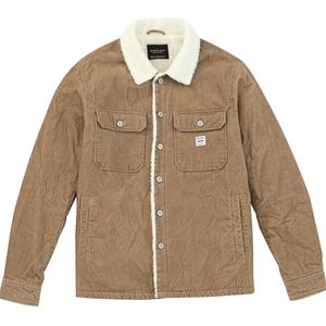 Simwood outono inverno novo casacos homens shearling-lined algodão-mistura de algodão camionista 100% algodão jaquetas quentes plus size parkas 201204