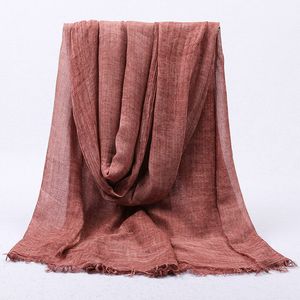 Hot Sale-Fashion Scarves För Kvinnor Fast Lätta Scarf Hudvänliga Modala Sjalar Och Wraps