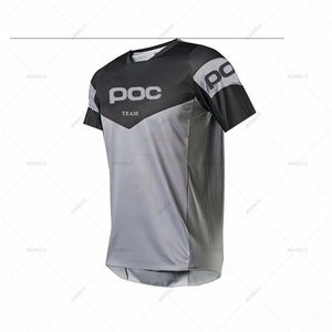 Zespół Poc Enduro Jersey Krótki Rękaw Motocross Downhill Koszulki Rower górski Moto Odzież MX Summer MTB Koszulka Ladies 220226