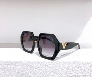 Preto Fashion Square Sunglasses 4053 gafas Óculos de sol de Design de Moda Womens Sonnenbrille Preto Grey Gradient com Box