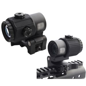 Tactical G43 scope 3X Magnifier Scope Sight with Switch to Side STS Quick Detachable QD Mount for Hunting rifle Gun