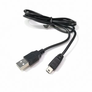 1 M Mini USB Şarj Güç Kablosu Sony Playstation Dualshock 3 PS3 Kablosuz Denetleyici Için Tel Şarj Kablosu