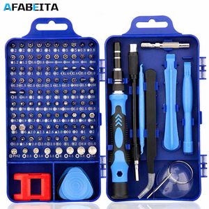 115/110 in 1 Screwdriver Set Mini Precision Screwdriver Multi Computer PC Mobile Phone Device Repair Hand Home Tools LJ200815