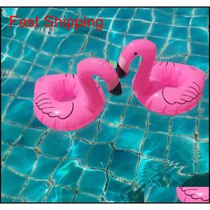 Giocattolo gonfiabile Bevande Portabicchieri Anguria Flamingo Piscina Galleggianti Sottobicchieri Dispositivi di galleggiamento Per bambini Piscina Beach Party Bagno Giocattolo Xvous