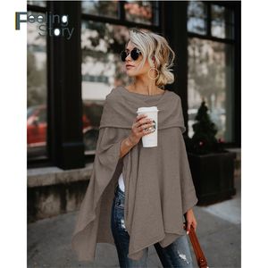 Herbst Slash Neck Bluse Plus Größe Lange Blusen Hemd Schulterfrei Tops für Frauen Unregelmäßige Kimono Saum Cape Koreanische Kleidung LJ200810