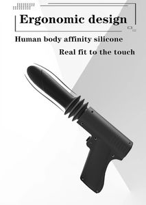 Femmina automatica telescopica vibrante dildo giocattolo per adulti sexy afferrare anale vaginale masturbatore massaggiatore macchina vibratore AV