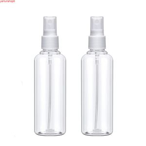 Freeshipping Sets ml Hervulbare Plastic Pet Clear Mist Parfum Spray Fles met witte spuitpomp voor persoonlijk gebruik Hoge qualtiy