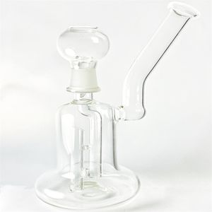 Diffusionspumpe, Bohrinsel, Glas-Shisha mit Perc-19-mm-Anschluss, 8 Zoll hoch, FC710