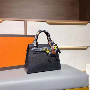 2021 New Female Single Women Shoulder Bags Slope of Ladle Across The High Quality with The Bag Genuine Leather Handbags Shoulderbag Handbag