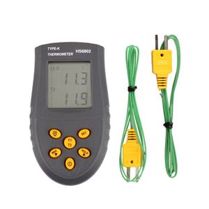 LY HS6802 Portable K typ termoelement digital termometer c