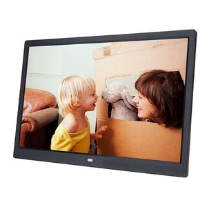 HD 1440x900 64G Digital Photo Frame Album elettronico 17 pollici Schermo LED Pulsanti touch multilingue 201211