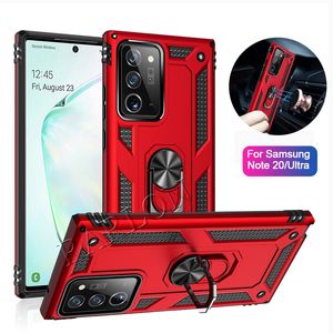 Magnetic Ring Holder Armor Phone Cases For Samsung A05 A15 A25 A14 A24 A34 A54 A32 A52 A72 A42 5G A71 Galaxy S24 Ultra S23 FE S22 S21 Note 20 10 Lite A21S M51 J3 J7 A04 A03S