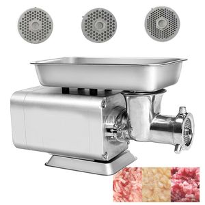 RY-12S 220v Stainless Steel Electric Meat Grinders Home Meat Mincer Heavy Duty Household Mincer 120kg/h