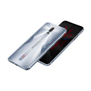 Orijinal Nubia Kırmızı Sihirli 5 S 5G Cep Telefonu Oyun 8 GB RAM 128 GB ROM Snapdragon 865 Octa Çekirdek 64.0MP 4500 mAh Android 6.65 inç Tam Ekran Parmak İzi ID Akıllı Cep Telefonu