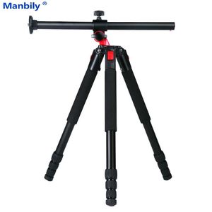 MANNILY MPT inch Camera Tripod Professional Compact Transverse Center Statief voor Canon Nikon Sony DSLR Cameras Video DV