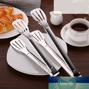 Stainless Steel Food Tongs bbq Kitchen Utensils Buffet Cooking Tools Anti Heat Bread Clip Pastry Clamp Barbecue Kitchen Tongs