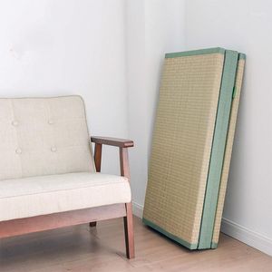 Japonês Dobrável Tatami Colchão Rush Grass Mat Mat Simples Quarto Japonês Bay Janela Almoço Dormitório Dormitório Móvel Chão LB428041