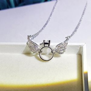 Choucong Brand New Simple Fashion Jewelry Sweet Cute Sterling Sier Angle Aas