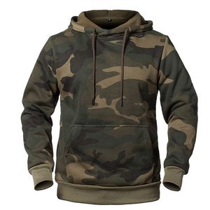 Kamuflaj Hoodies Erkekler Moda Kazak Erkek Camo Hoody Hip Hop Sonbahar Kış Askeri Hoodie Erkek Giyim S-2XL