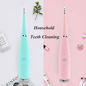 ultrasonic Teeth whitening cleaning device rechargeable dental flosser Waterproof electric tooth cleaner calculus remover