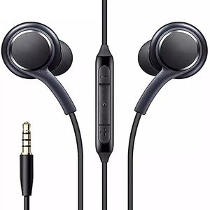 Earphones For Samsung Galaxy S4 S5 S6 S7 Edge S8 S9 S10 S20 plus Note 8 9 10 EO-IG955 10pcs/lot in-ear 3.5mm Earphone Bass Stereo With Mic