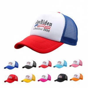 Joe Biden President Trucker Caps Adulto Mulheres Homens Ajustável Impressão Snapback Curvado Curvado Boné Homem Mulher Verão Esportes Sun Visor