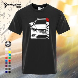 Yuanqishun mode sommar tee klassisk japansk bil fans t shirt cx5 tee shirts hög kvalitet färger bomull topp t shirt n