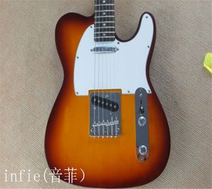 Yüksek Kaliteli Tokai Goldstar Ses Vintage Kiraz Kırmızı Sunburst Elektro Gitar Gülağacı Fret Kurulu