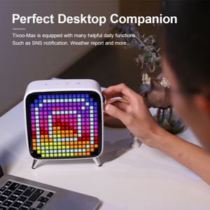 Портативная беспроводная Bluetooth-колонка Divoom Tivoo Max Pixel, 40 Вт, супер бас, 10 000 мАч, время воспроизведения 18 часов