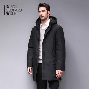 Blackleopardwolf Winter Männer Mantel Abnehmbare Kapuze Warm Jacke Baumwolle Gepolsterte Winter Daunenjacke Männer Kleidung BL-852 201214