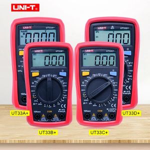 UNI-T UT33A UT33B UT33CプロフェッショナルデジタルマルチメーターAC DC電圧テスター電圧計量計周波数容量計