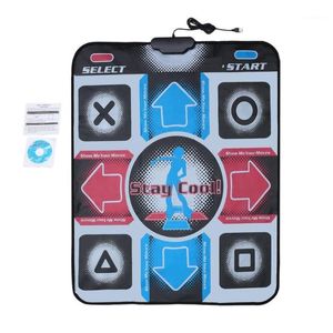 Non-Slip Dance Pad Dancing Step Dance Mat Pad Pads med USB för PC TV AV Video Hushållsspel Dancer Blanket1