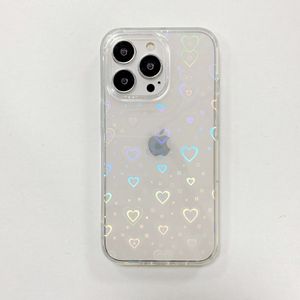 Laser Aurora Glitter Bling Imd Soft Clear Capas telefônicas tpu para iphone 13 12 11 Pro Max XR XS x 8 7 mais Samsung S21 Ultra A32 A52 A72