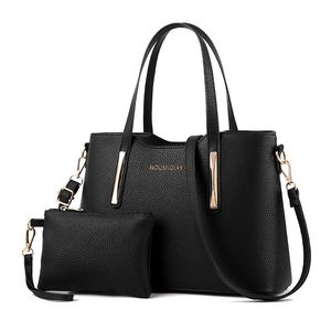 HBP handbag shoulderbags wallet phone bags 2Pcs/Set combination bag Dark Blue Color 2222