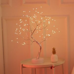 Remsor Amazon Creative LED Pearl Tree Lights Star Gift Bedroom Juldekorationer Small Night Lightsled