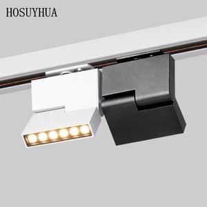 LED Track Lights 12W COB Ceiling Track Spot Lights Rail Lamps For Shoes Store Lamp Exhibition Shop Lighting AC110V AC220V AC230V